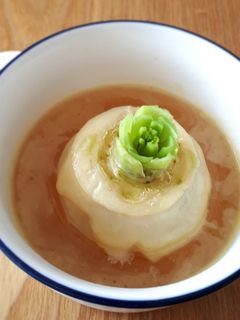 レンジで簡単☆丸ごとカブのチーズスープ-レシピのメイン写真