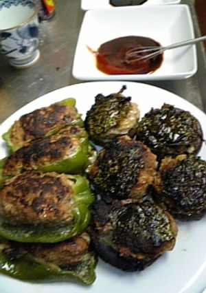 リ-ドで肉詰め焼き☆-レシピのメイン写真
