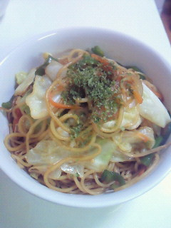 肉なし★うちの焼きそばo(^∇^o)-レシピのメイン写真