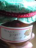 maple ginger syrup
