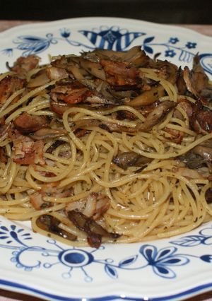 簡単＊舞茸＆ベーコンの和風パスタ♪-レシピのメイン写真