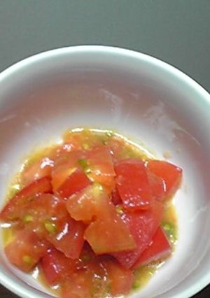 我が家の定番~トマトの前菜~-レシピのメイン写真