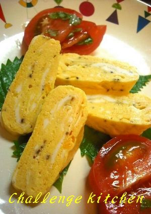 カルボナーラna玉子焼き☆-レシピのメイン写真