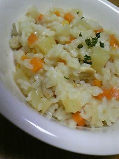 材料少し☆簡単クラムチャウダー 変身可☆-レシピのメイン写真