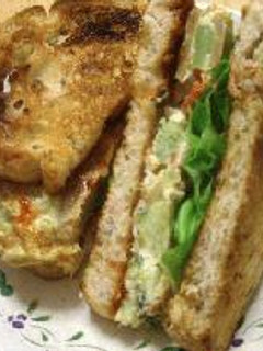野菜オムレツサンド-レシピのメイン写真