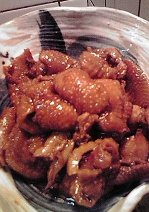 単純に醤油で煮るだけです☆★☆鶏皮の佃煮-レシピのメイン写真