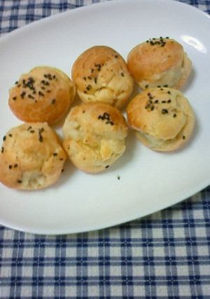 オリーブオイルで焼き芋シュー-レシピのメイン写真