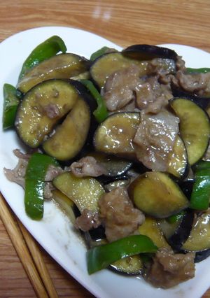 母の味♪なす味噌炒め-レシピのメイン写真