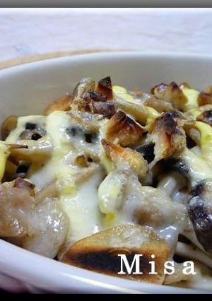 豚肉ときのこのくるみマヨネーズ焼き-レシピのメイン写真