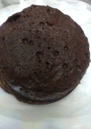 レンジ♪しっとり濃厚ブラウニー-レシピのメイン写真