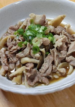 きのこと煮豚-レシピのメイン写真