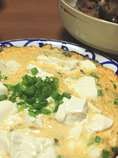 鯖缶と絹ごしのオムレツ-レシピのメイン写真