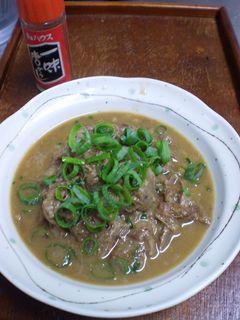 土手焼き(牛すじ肉の味噌󠄀煮込み)-レシピのメイン写真