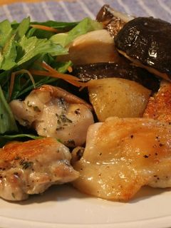 秋の香り!鶏とキノコのグリル-レシピのメイン写真