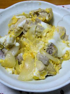 鶏肉の卵とじ親子丼風-レシピのメイン写真
