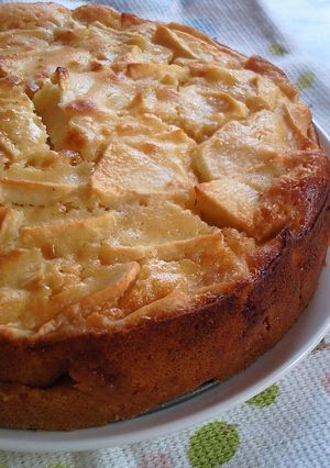バター無し！りんごケーキ！混ぜて焼くだけ-レシピのメイン写真