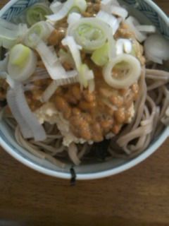 ふわふわ豆腐と納豆蕎麦☆-レシピのメイン写真