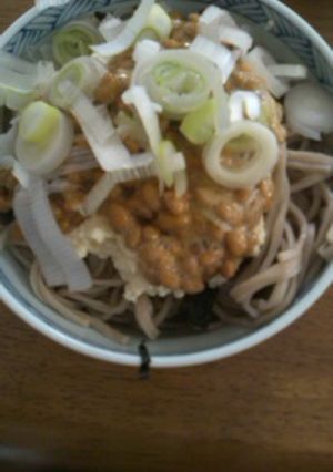 ふわふわ豆腐と納豆蕎麦☆-レシピのメイン写真