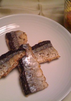 秋刀魚のオリーブオイル焼き-レシピのメイン写真