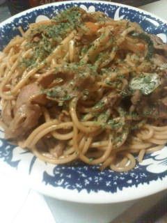 ☆残ったパスタ de 焼きそばっ☆-レシピのメイン写真