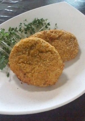 揚げない♪南瓜と豆腐のクリームコロッケ-レシピのメイン写真