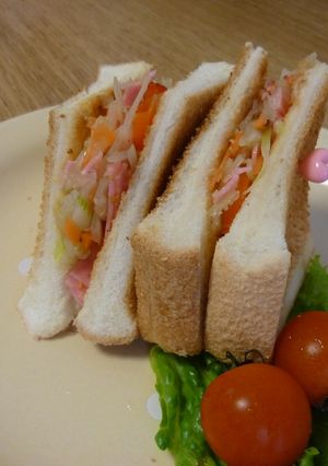 サクサク美味しいマリネサンド-レシピのメイン写真