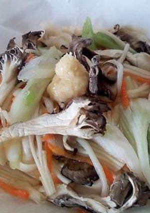 水っぽくならない！豆腐きのこのレンジ蒸し-レシピのメイン写真