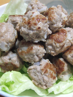 レンコン肉団子♪-レシピのメイン写真