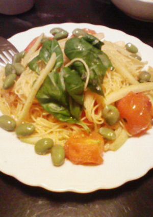 フルーツトマトのパスタ-レシピのメイン写真