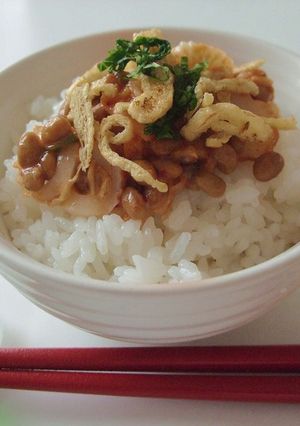 カリカリ揚げのキムチ納豆ご飯-レシピのメイン写真