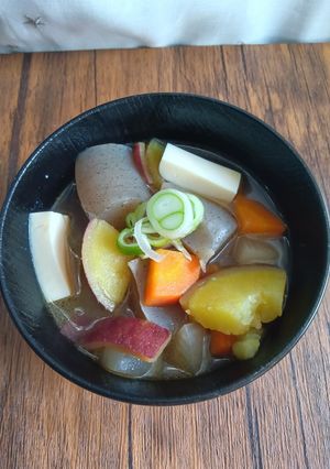 さつま芋で作る☆けんちん汁♪-レシピのメイン写真