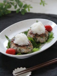 アジハンバーグ-レシピのメイン写真