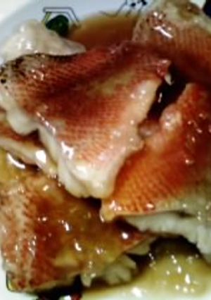 2010年ラッキーフード☆赤魚の煮つけ-レシピのメイン写真