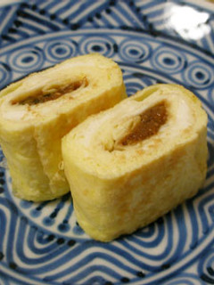 ごま味噌入り卵焼き お弁当のおかず-レシピのメイン写真