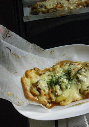 鶏ムネ肉のチーズ焼vピザ風にもできるよ♪-レシピのメイン写真