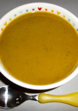 ☆簡単！かぼちゃと玉ねぎのスープ☆-レシピのメイン写真