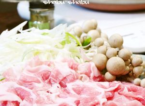 塩でいただく、豚と葱のしゃぶしゃぶ鍋-レシピのメイン写真