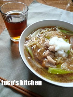 さっぱり!みぞれ鶏南蛮ラーメン-レシピのメイン写真