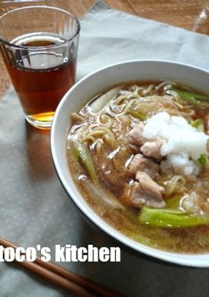さっぱり!みぞれ鶏南蛮ラーメン-レシピのメイン写真