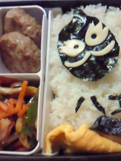 キャラ弁☆琉神マブヤー☆クーバー弁当-レシピのメイン写真