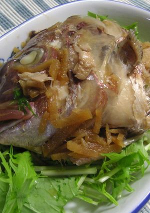 オイスターソースde鯛のかぶと煮-レシピのメイン写真