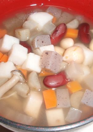 食物繊維たっぷり具だくさん汁-レシピのメイン写真