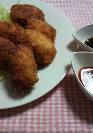 ＊カニクリームコロッケ＊-レシピのメイン写真