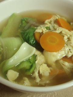 優しい味 オイスターソース入り野菜スープ-レシピのメイン写真