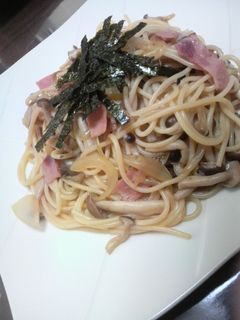 (和風)きのこ醤油パスタ-レシピのメイン写真
