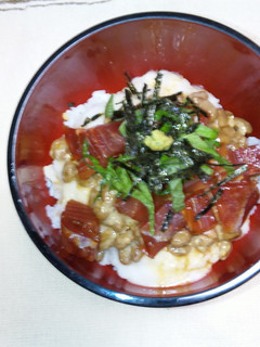 やみつき納豆とろろまぐろ丼-レシピのメイン写真