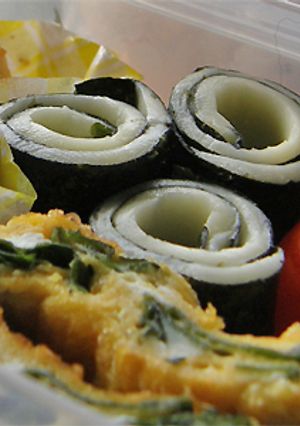 海苔ぐるぐるチーズ☆お弁当のすき間用-レシピのメイン写真