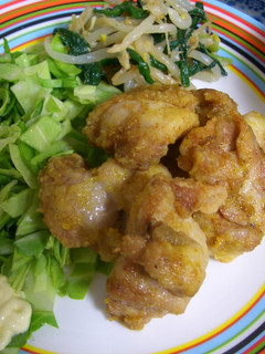 鶏の唐揚げアレンジ♪カレー風味-レシピのメイン写真