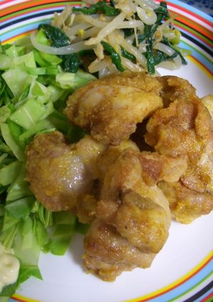 鶏の唐揚げアレンジ♪カレー風味-レシピのメイン写真