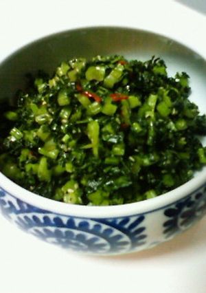 大根の葉のごま油炒め-レシピのメイン写真